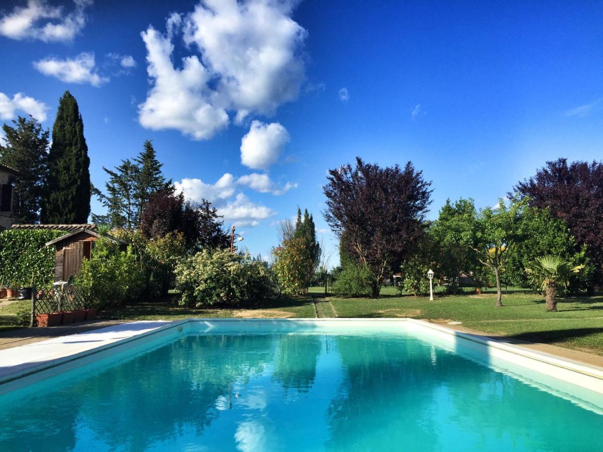 Appartamento Con Piscina E Giardino A Siena Eksteriør billede